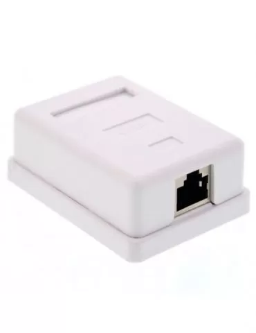 Priza ftp simpla aplicata cat.5e - emtex emt-ftp5e-1p-pt Emtex - 1 - Tik.ro