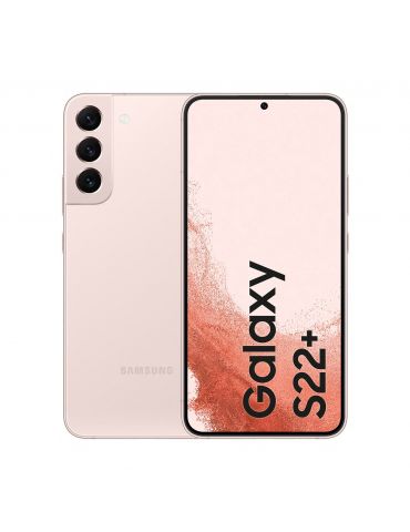 Samsung Galaxy S22+ SM-S906B 16,8 cm (6.6") Dual SIM Android 12 5G USB tip-C 8 Giga Bites 256 Giga Bites 4500 mAh Roz Auriu Sams - Tik.ro