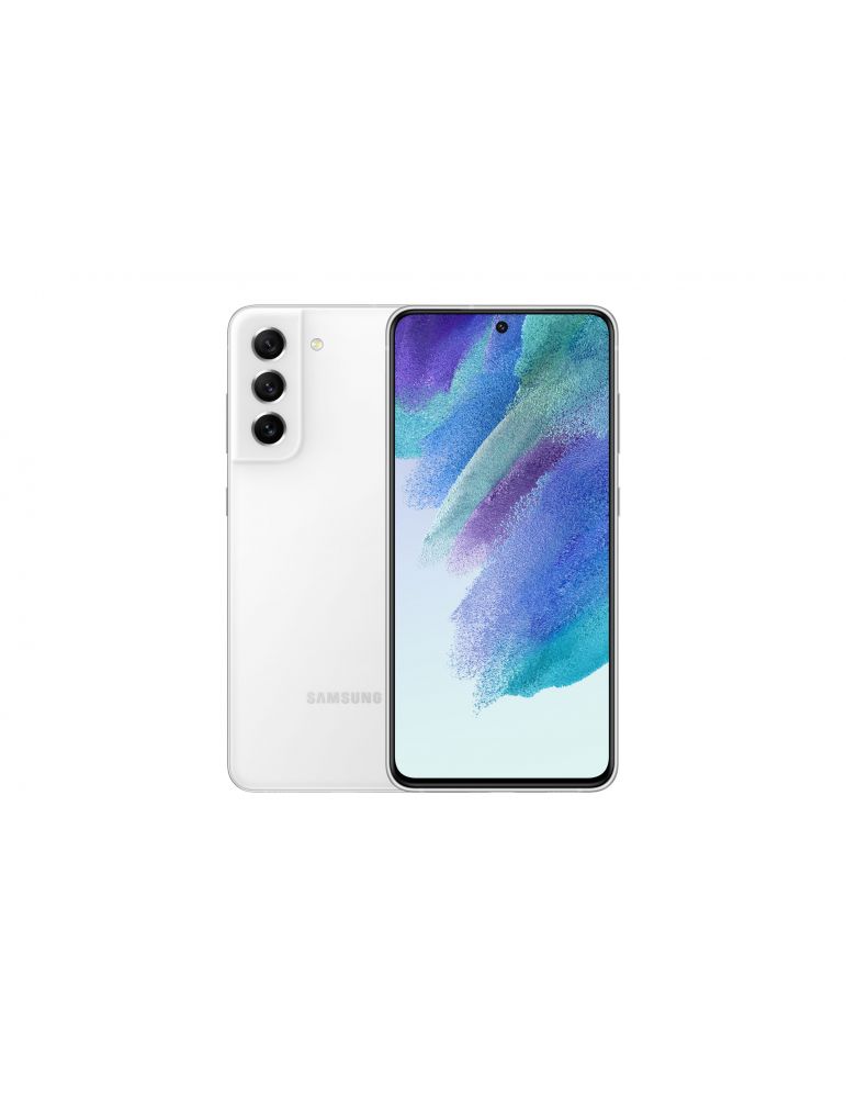Samsung Galaxy S21 FE 5G SM-G990B 16,3 cm (6.4") Dual SIM Android 11 USB tip-C 8 Giga Bites 256 Giga Bites 4500 mAh Alb