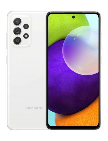 Samsung Galaxy A52 4G SM-A525FZWGEUE smartphone 16,5 cm (6.5") Dual SIM Android 11 USB tip-C 6 Giga Bites 128 Giga Bites 4500 Sa