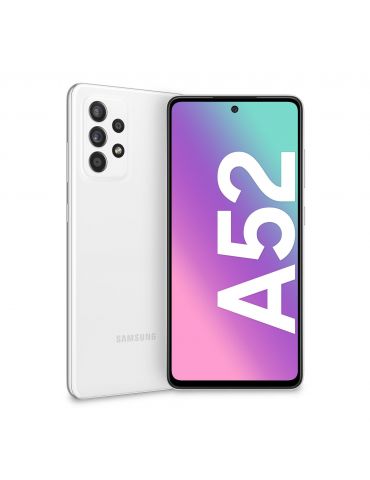 Samsung Galaxy A52 4G SM-A525FZWGEUE smartphone 16,5 cm (6.5") Dual SIM Android 11 USB tip-C 6 Giga Bites 128 Giga Bites 4500 Sa