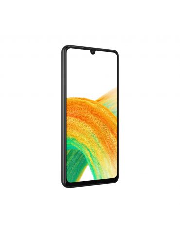 Samsung Galaxy A33 5G SM-A336B 16,3 cm (6.4") Dual SIM hibrid Android 12 USB tip-C 6 Giga Bites 128 Giga Bites 5000 mAh Negru Sa