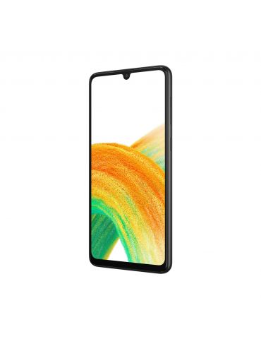 Samsung Galaxy A33 5G SM-A336B 16,3 cm (6.4") Dual SIM hibrid Android 12 USB tip-C 6 Giga Bites 128 Giga Bites 5000 mAh Negru Sa
