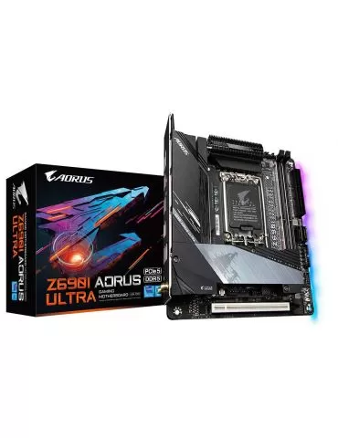 Placa de baza GIGABYTE Z690I AORUS ULTRA, Intel Z690, socket 1700, mITX Gigabyte - 1
