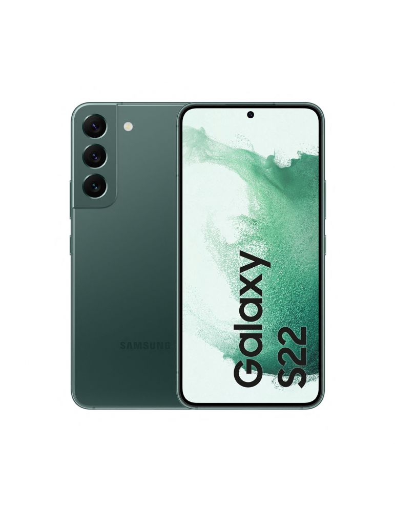 Samsung Galaxy S22 SM-S901B 15,5 cm (6.1") Dual SIM Android 12 5G USB tip-C 8 Giga Bites 256 Giga Bites 4500 mAh Verde