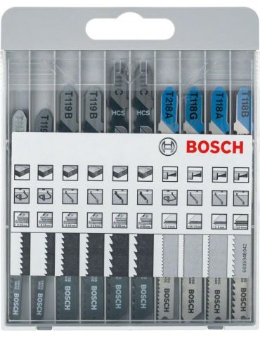 Bosch 2607010148 Lamă ferăstrău mecanic Carbid 10 buc. Bosch - 1 - Tik.ro
