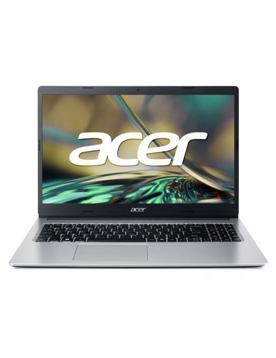 Laptop Acer Aspire 3 A315-43, 15.6 inch, AMD Ryzen 3 5300U, 8 GB RAM, 512 GB SSD, AMD Radeon Graphics, Windows 11 Home, Grey Ace