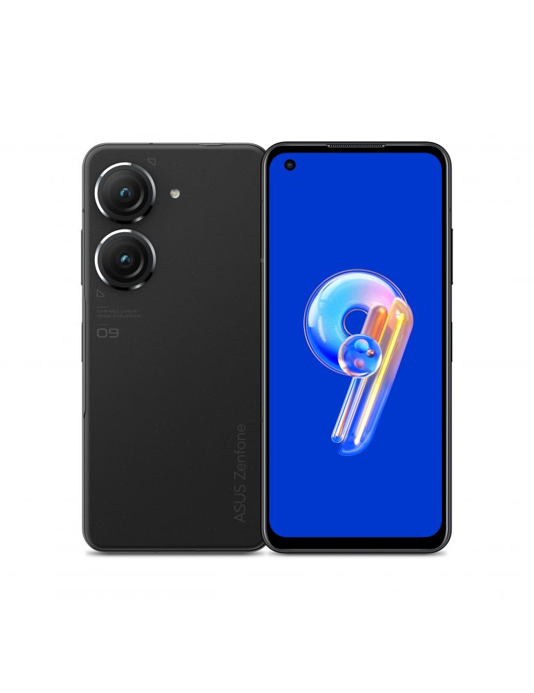 Telefon mobil Asus ZenFone 9, 128GB, 8GB RAM, Dual SIM, 5G, Negru
