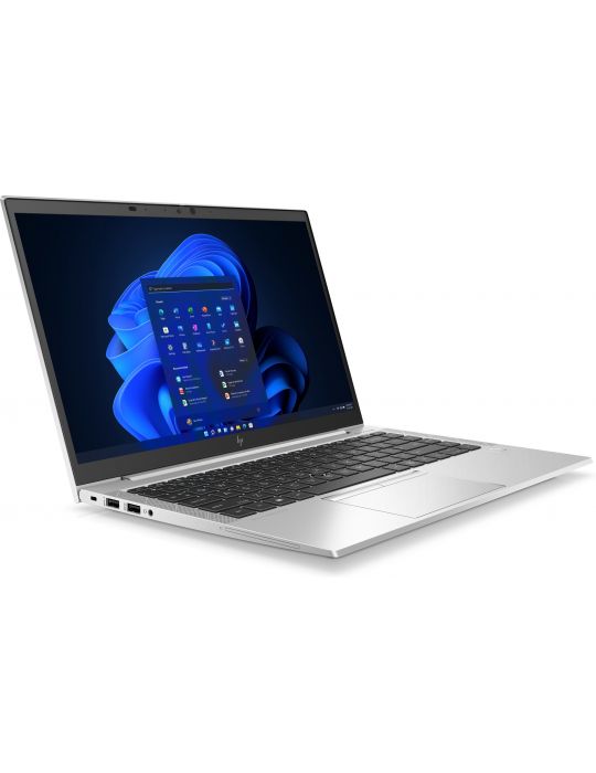 Laptop HP EliteBook 840 G8, Intel Core i5-1135G7, 14inch, RAM 8GB, SSD 512GB, Intel Iris Xe Graphics, Windows 11 Pro, Silver Hp 