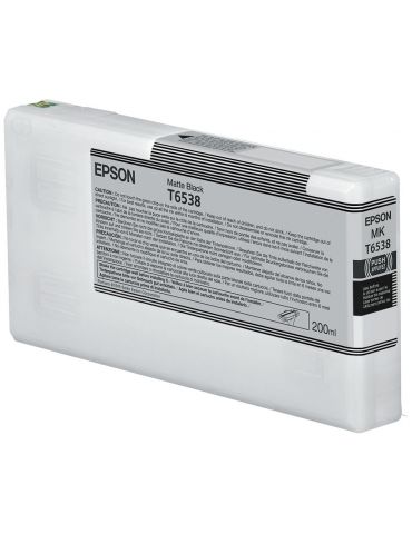 Epson T6538 Matte Black Ink Cartridge (200ml) Epson - 1