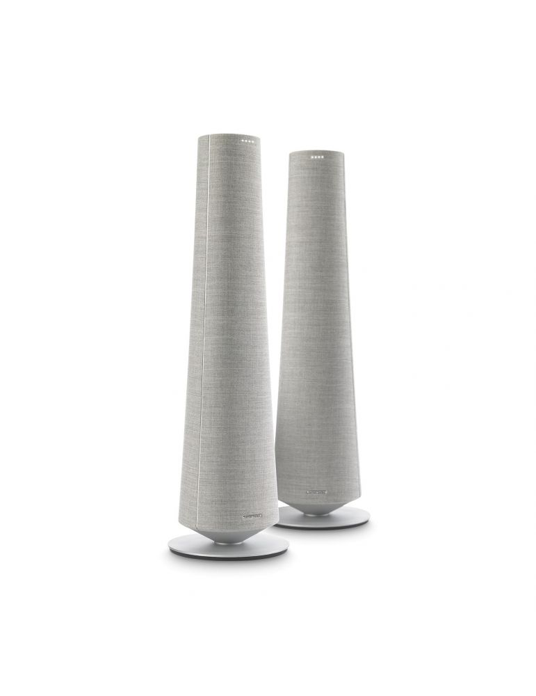 Boxe harman kardon citation tower cinematic wireless surroundtouch display google assistant multi-room wi-fi gri