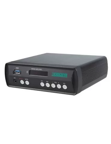 Amplificator cu mixer stereo 2x30w cu bluetooth /usb/ sd clasa d intrare mic/aux carcasa aluminiu dsppa mini60 Dsppa - 1 - Tik.ro