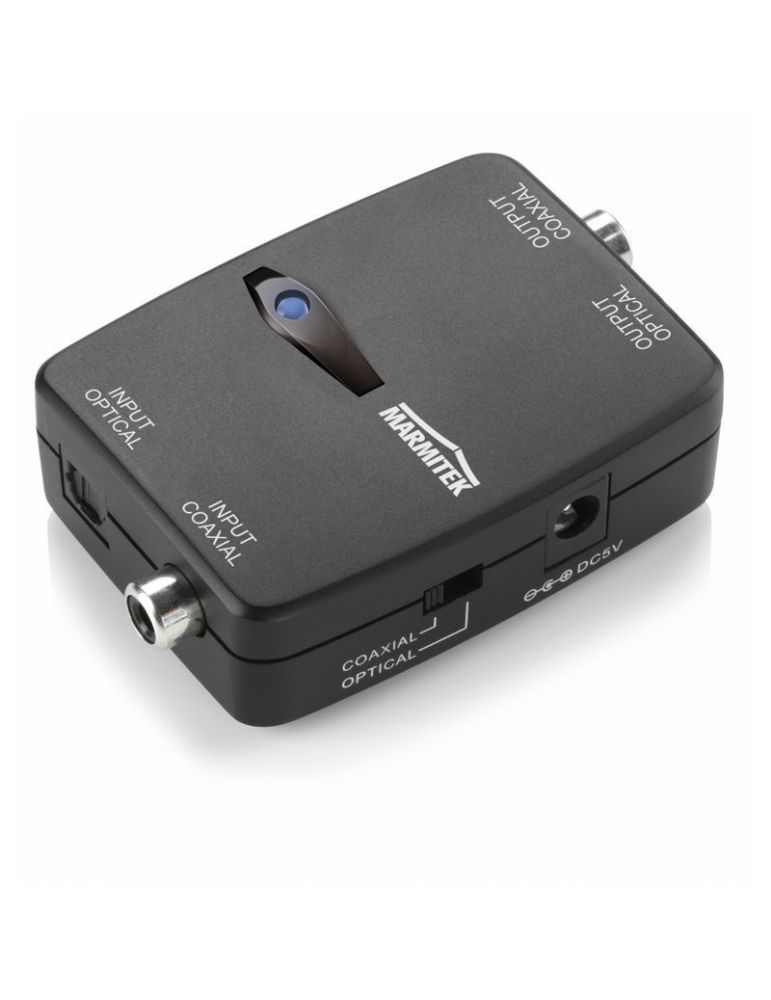 Convertor marmitek tc22 de la toslink la coaxial digital coaxial digital la toslink