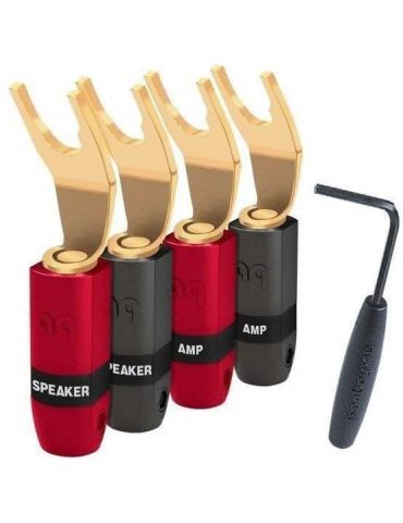 Mufa spada audioquest suregrip 300 gold plated pana la 6mm grosime (set 4 buc) Audioquest - 1 - Tik.ro