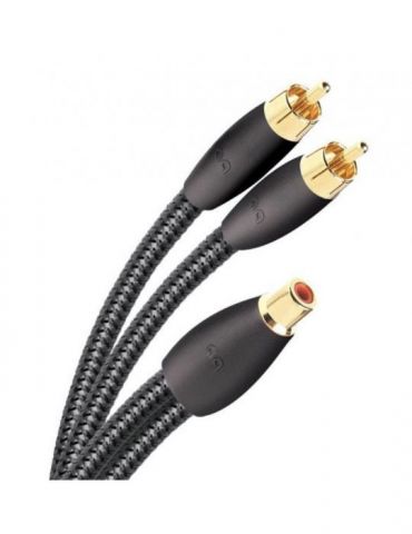 Splitter 1xrca mama la 2xrca tata audioquest f22m-flx-x 15cm Audioquest - 1 - Tik.ro