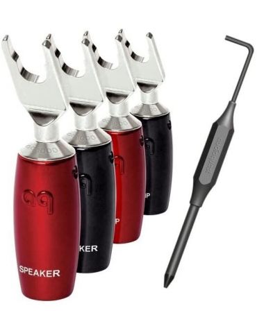 Mufa spada high-end audioquest 1000 series silver plated (set 4 buc) Audioquest - 1