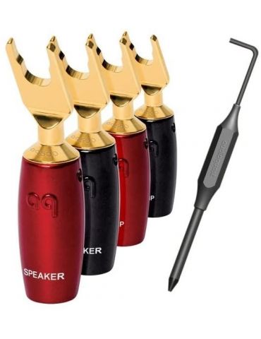 Mufa spada high-end audioquest 500 series gold plated (set 4 buc) Audioquest - 1 - Tik.ro