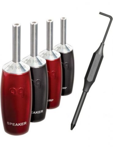 Mufa banana high-end audioquest 1000 series silver plated (set 4 buc) Audioquest - 1