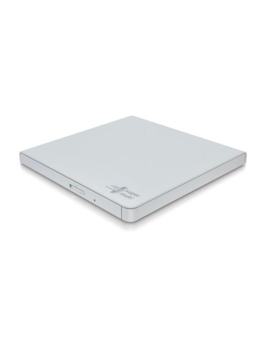 Hitachi-LG Slim Portable DVD-Writer unități optice DVD±RW Alb Hitachi-lg - 1