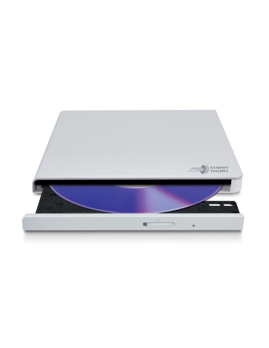 Hitachi-LG Slim Portable DVD-Writer unități optice DVD±RW Alb Hitachi-lg - 4