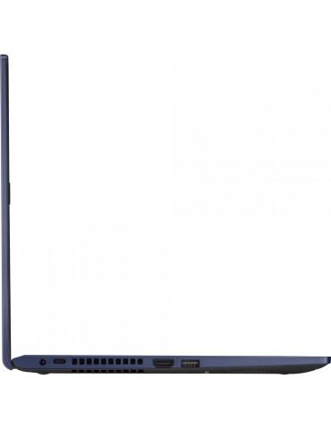 Laptop ASUS X515EA-BQ851, Intel Core i5-1135G7, 15.6inch, RAM 8GB, SSD 512GB, Intel Iris Xe Graphics, No OS, Peacock Blue Asus -