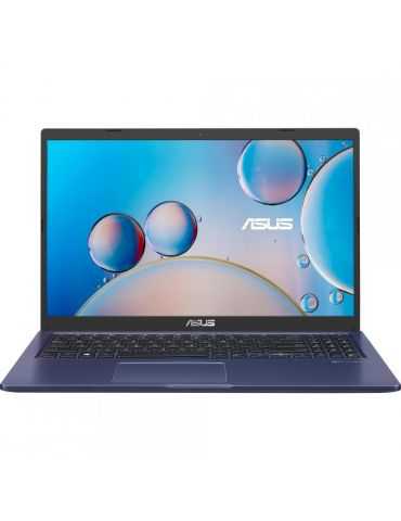 Laptop ASUS X515EA-BQ851, Intel Core i5-1135G7, 15.6inch, RAM 8GB, SSD 512GB, Intel Iris Xe Graphics, No OS, Peacock Blue Asus -