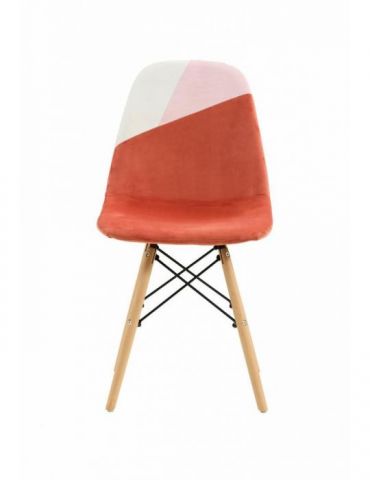 Set 2 scaune stil scandinav - coral Heinner - 1 - Tik.ro
