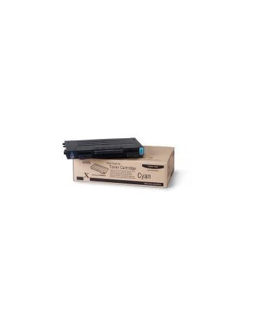 Toner original xerox cyan 106r00680 pentru phaser 6100 5k incl.tv 0.8 ron 106r00680 Xerox - 1 - Tik.ro