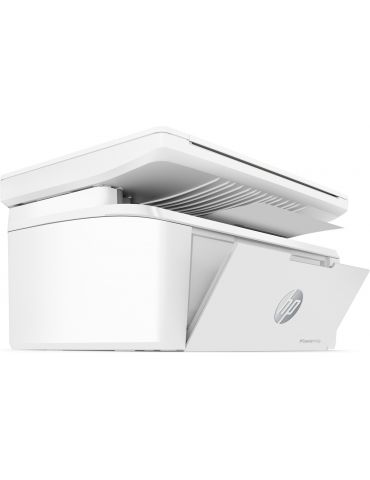HP LaserJet Imprimantă MFP M140w, Alb-negru, Imprimanta pentru Birou mic, Imprimare, copiere, scanare, Scanare către e-mail Hp -