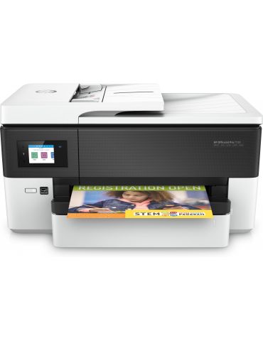 HP OfficeJet Pro Imprimantă 7720 Wide Format All-in-One, Color, Imprimanta pentru Birou mic, Imprimare,copiere,scanare,fax, ADF  - Tik.ro