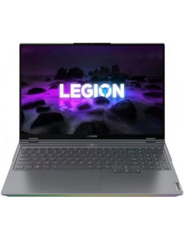 Laptop Lenovo Legion 7 16ARHA7, AMD Ryzen 7 6800H, 16inch, RAM 16GB, SSD 512GB, AMD Radeon RX 6700M 10GB, No OS, Storm Grey Leno - Tik.ro