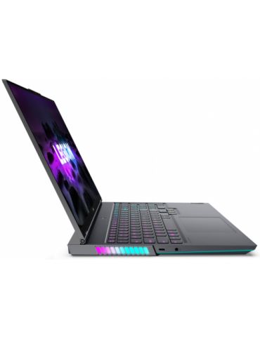 Laptop Lenovo Legion 7 16ARHA7,AMD Ryzen 7 6800H,16",RAM 32GB,SSD 1TB,AMD Radeon RX 6850M XT 12GB,No OS,Storm Grey Lenovo - 6