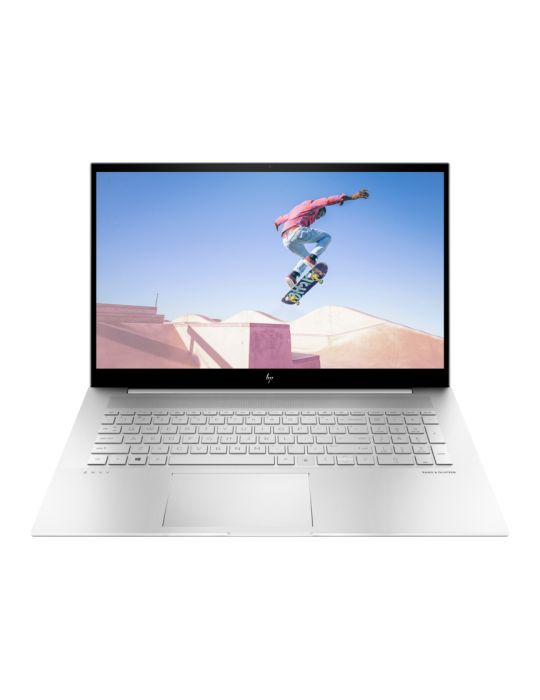 Laptop HP Envy 17-CR0028NN,Intel Core i7-1195G7,17.3",RAM 16GB,SSD 512GB,nVidia GeForce RTX 2050 4GB,Win 11 Pro,Natural Silver H