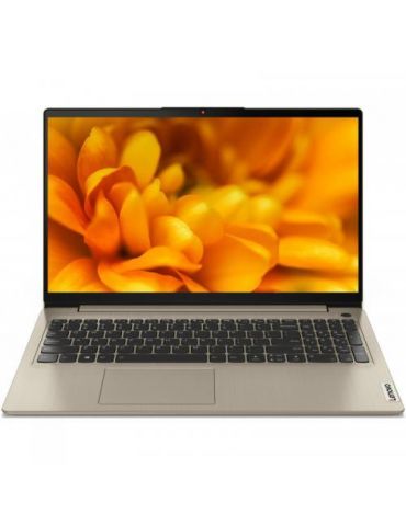 Laptop Lenovo IdeaPad 3 15ITL6,Intel Pentium Gold 7505,15.6",RAM 4GB,SSD 256GB,Intel UHD Graphics,No OS,Sand Lenovo - 2 - Tik.ro