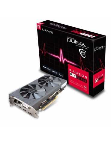 Placa video sapphire sapphire radeon rx 580 pulse oc lite Sapphire - 1