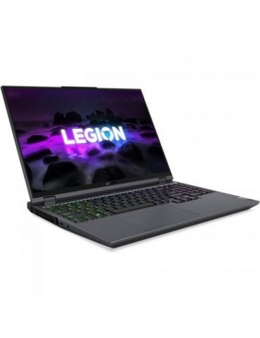 Laptop Lenovo Legion 5 Pro 16ACH6H,AMD Ryzen 7 5800H,16",RAM 16GB,SSD 512GB,nVidia GeForce RTX 3060 6GB,No OS,Storm Grey Lenovo 