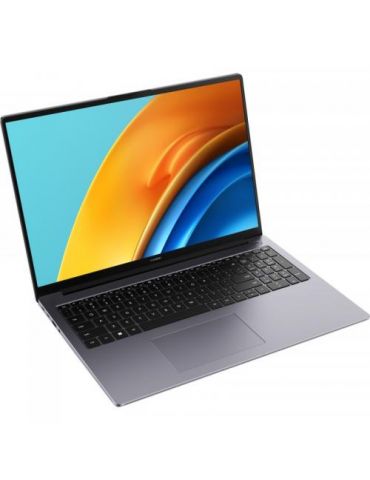 Laptop Huawei MateBook D 16,Intel Core i7-12700H,16",RAM 16GB,SSD 512GB,Intel Iris Xe Graphics,Win 11 Home,Space Gray Huawei - 1