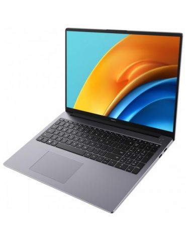 Laptop Huawei MateBook D 16,Intel Core i5-12450H,16",RAM 8GB,SSD 512GB,Intel UHD Graphics,Win 11 Home,Space Gray Huawei - 1