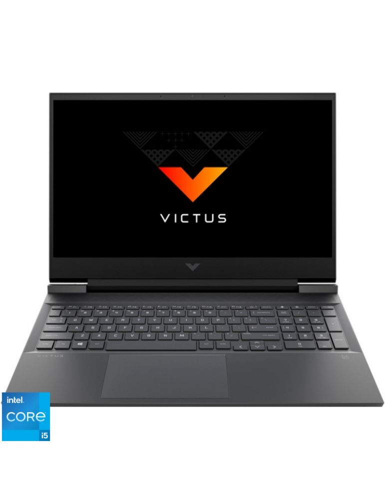 Laptop HP VICTUS 16-D1010NQ,Intel Core i5-12500H, 16.1",16GB, 512GB SSD,PCIe RTX 3060,Mica Silver