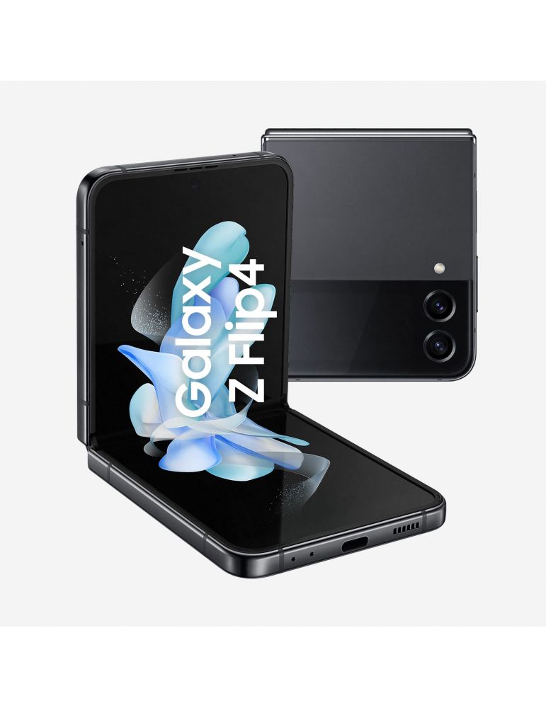 Samsung Galaxy Z Flip4 SM-F721B 17 cm (6.7") Dual SIM Android 12 USB tip-C 8 Giga Bites 128 Giga Bites 3700 mAh Grafit