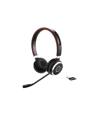 Jabra Evolve 65 Căști Prin cablu & Wireless Bandă de fixare pe cap Apeluri/Muzică USB Tip-A Bluetooth Negru Jabra - 1 - Tik.ro