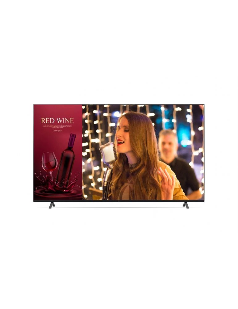 Business TV LG Seria UR640S 86UR640S9ZD, 86inch, 3840X2160pixeli, Ashed Blue