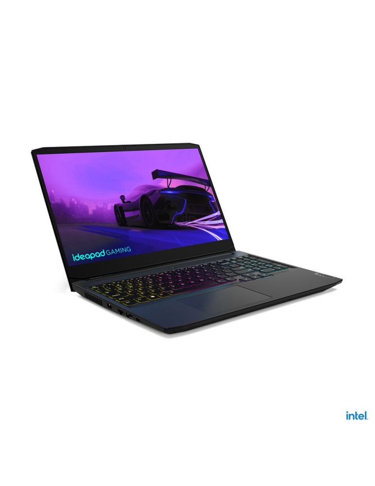 Laptop Lenovo IdeaPad Gaming 3 15IHU6, i5-11320H, 15.6", RAM 8GB, SSD 256GB, nVidia GeForce GTX 1650 4GB, No OS, Shadow Black