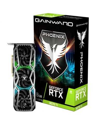 Placa video Gainward nVidia GeForce RTX3070TI Phoenix 8GB  GDDR6X  256 bit Gainward - 1 - Tik.ro