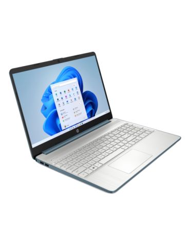 Laptop HP 15S-FQ5018NQ, Intel Core i5-1235U, 15.6inch, RAM 8GB, SSD 512GB, Intel Iris Xe Graphics, Windows 11 Home, Spruce Blue 