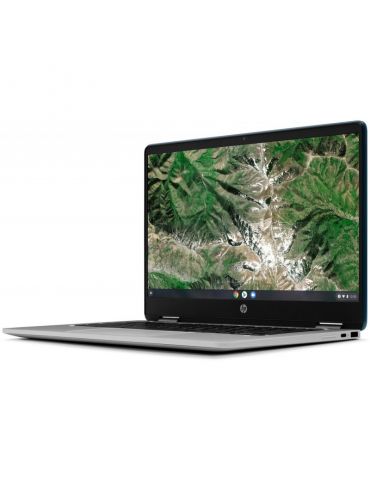 Ultrabook HP 14'' Chromebook x360 14A-CA0000NN,Intel Pentium Silver N5030,4GB DDR4,128GB,Chrome OS,Blue Hp - 2