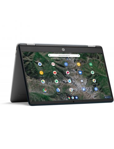 Ultrabook HP 14'' Chromebook x360 14A-CA0000NN,Intel Pentium Silver N5030,4GB DDR4,128GB,Chrome OS,Blue Hp - 9