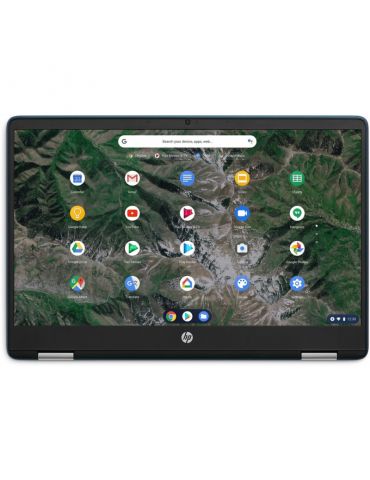 Ultrabook HP 14'' Chromebook x360 14A-CA0000NN,Intel Pentium Silver N5030,4GB DDR4,128GB,Chrome OS,Blue Hp - 12