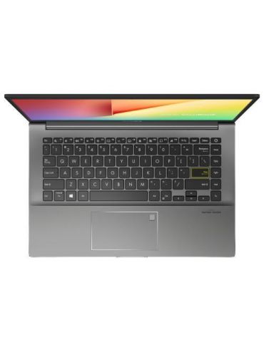 Laptop ASUS VivoBook S14 S433EA-KI2070,Intel Core i7-1165G7,14",RAM 8GB,SSD 512GB,Intel Iris Xe Graphics,No OS,Indie Black Asus 