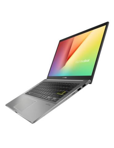 Laptop ASUS VivoBook S14 S433EA-KI2070,Intel Core i7-1165G7,14",RAM 8GB,SSD 512GB,Intel Iris Xe Graphics,No OS,Indie Black Asus 